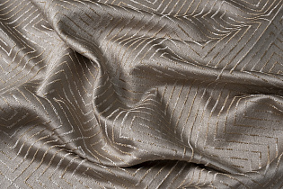 Ткань портьерная ГЛОСС (GLOSS) бежевая