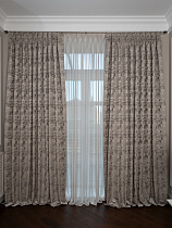 Портьера MIRAGE 275х260см бронзовая 1 (превью)