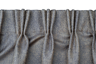 Портьера FIJI 275х260см бирюзовая