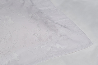 Комплект постельного белья "Лоренцо" белый 220х200см с наволочками 50х70см