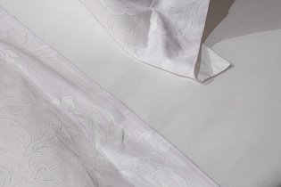 Комплект постельного белья «Лоренцо» белый 220х200см с наволочками 50х70см 6 (превью)