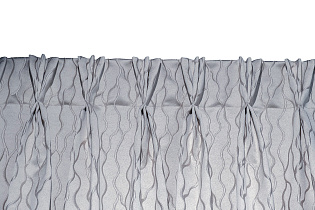 Портьера Ажур (Mesh) 275х260см голубая