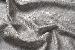 Ткань портьерная Амбиция (Ambition) серая