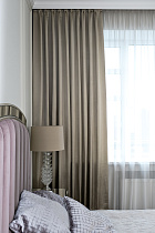 Портьера EUPHORIA 275х260см золотистая 1 (превью)