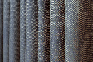 Портьера Фиджи (FIJI) 275х260см бирюзовая