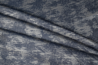 Ткань портьерная Хьюстон (HOUSTON)100 синяя