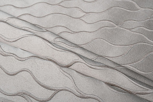 Ткань портьерная МЭШ (MESH) бежевая