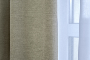 Портьера EUPHORIA 275х260см оливковая