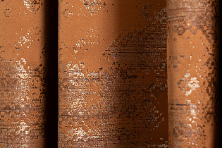 Портьера Бромли (Bromley) 275х260см оранжевая