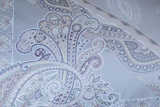 Пододеяльник сатиновый "Сны" 220х200см с принтом