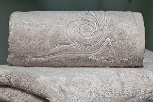 Полотенце "Лирика" 30*50 серое
