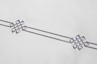 Комплект постельного белья «Арктик» с вышивкой евро 220х200см 8 (превью)