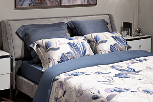 Комплект из 2х наволочек "АРТ Магнолия" с принтом 70х70см