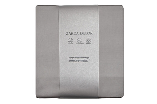 Простыня «Сопрано» на резинке 160х200х30см серая 1 (превью)