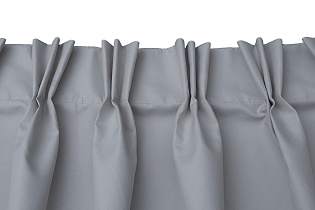 Портьера Silky 275х260см димаут голубая