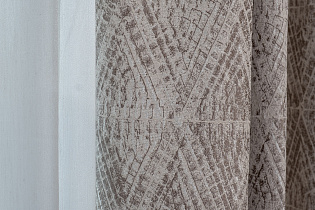 Портьера Серпенте (Serpente) 275х260см золотая