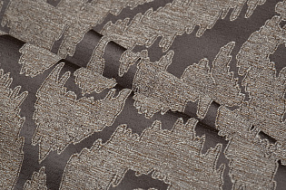 Ткань портьерная Восток коричневая (Orient kor)