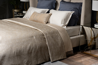 Покрывало Gloss 260х260см бежевое 3 (превью)