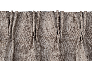 Портьера Змейка (Serpente) 275х260см золотая