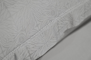 Комплект постельного белья «Муар» евро 220х200см бамбук оливковый 8 (превью)