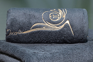 Полотенце "Лирика" 50*90 графит