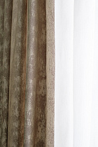 Портьера HOUSTON 275х260см бежевая