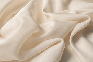 Ткань тюлевая Элен экрю (Elen ecru)