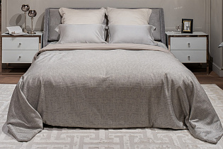 Покрывало Gloss 260х260см серое 1 (превью)