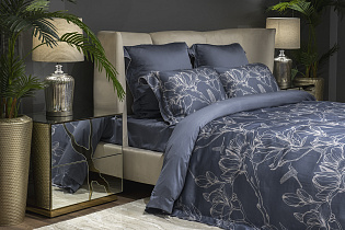 Простыня тенсель 240х250см синяя