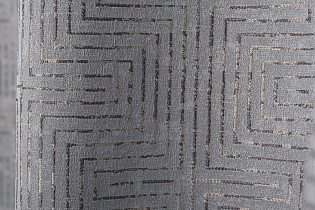 Портьера Глянец (Gloss) 275х260см серая