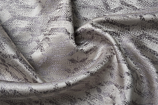 Ткань портьерная Хьюстон (HOUSTON) 110 серая