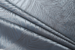 Ткань портьерная/мебельная ВАЛЬДЕС (VALDES) 110 голубая