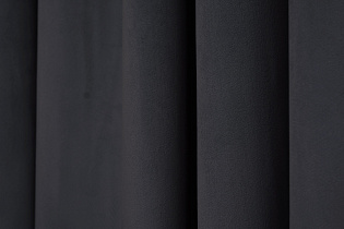 Портьера Шелк (Silky) 300х260см димаут серая 2 (превью)