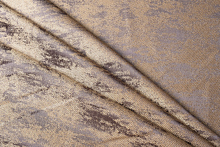 Портьера Хьюстон (Houston) 275х260см золото-серая