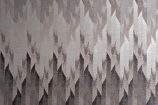 Ткань портьерная CASCADA с коричневым