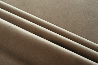 Ткань портьерная/мебельная VELVET серо-бежевая